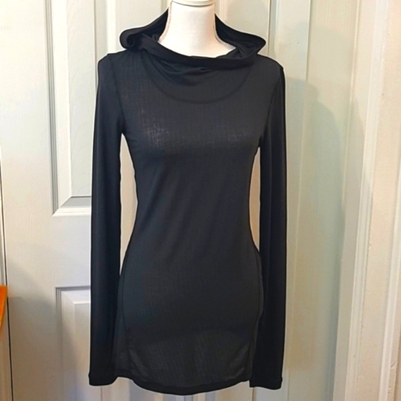 lululemon athletica Tops - Lululemon Athletica Karmady Hooded Long Sleeve Pullover Hoodie Grey Stripes 8